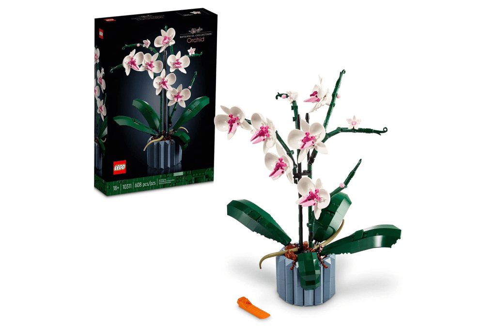 LEGO Icons Orchid Artificial Plant Building Set