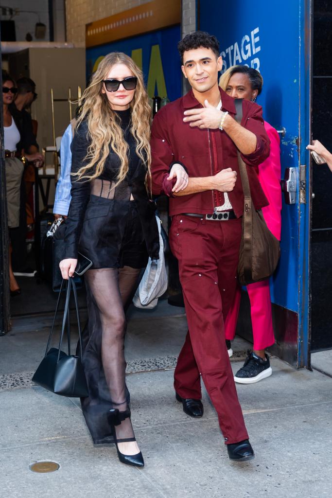 Anna Delvey and dance partner Ezra Sosa.