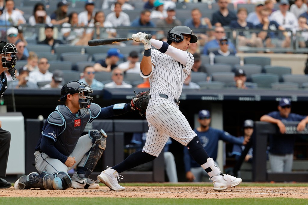 Oswaldo Cabrera is pictured during the Yankees' game on July 22.