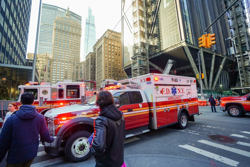 NYC firefighters and medics