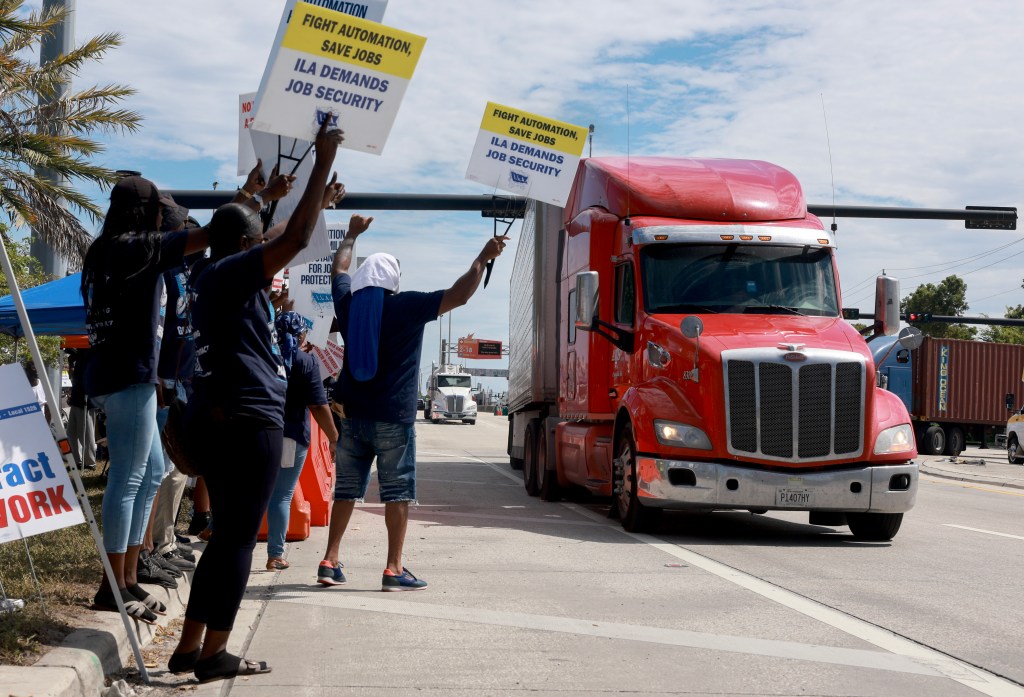 US port strike