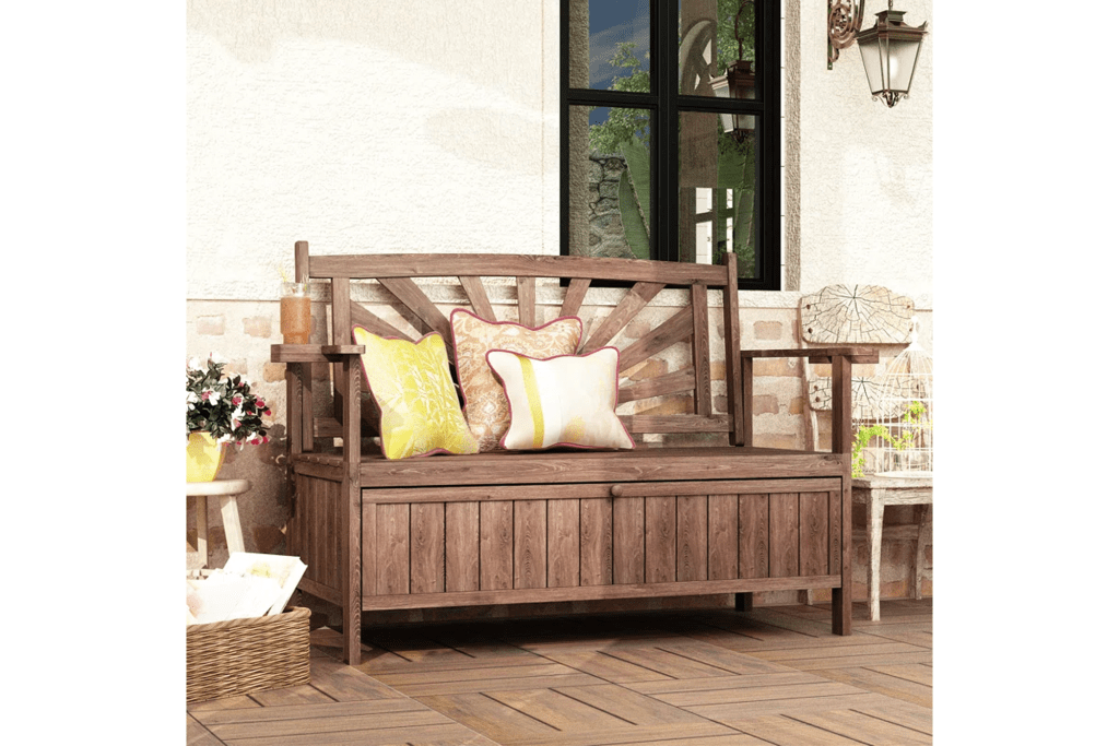 Millwood Pines Aceyn Spruce Outdoor Bench