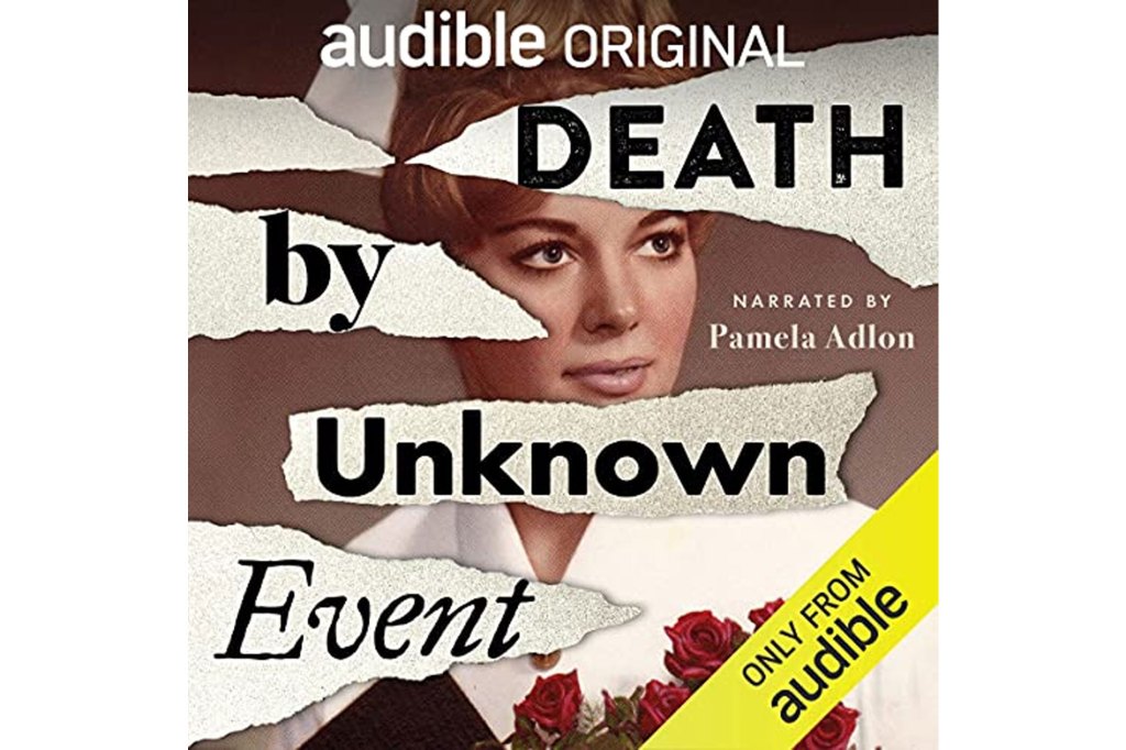 Book cover featuring a woman's face and torn paper