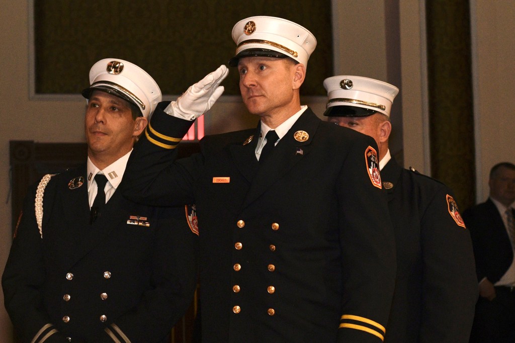 FDNY Deputy Assistant Chief Brian Cordasco pictured on February 7, 2023.