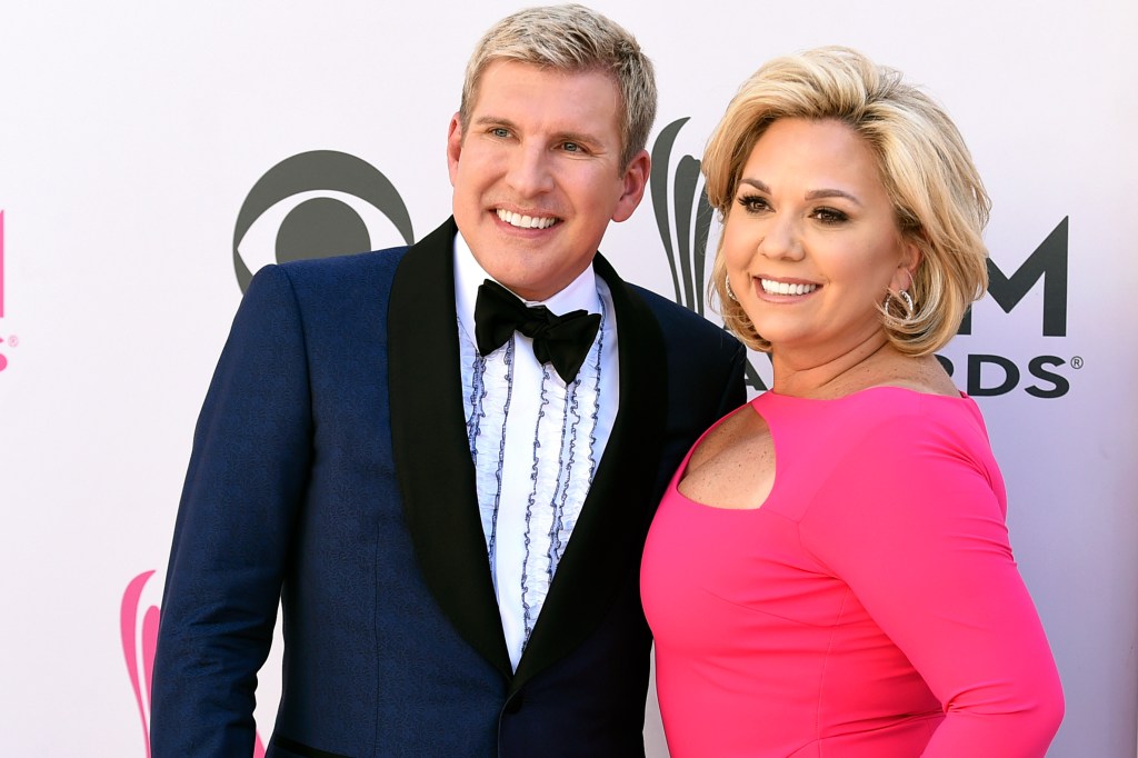 Julie and Todd at the 52nd annual Academy of Country Music Awards.