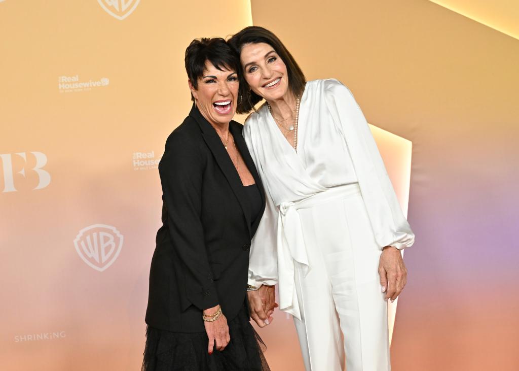 Susan Noles and Kathy Swarts attend Warner Bros. Television Group's Fall TV Season Celebration at Nya Studios on October 10, 2024 in Los Angeles, California. 