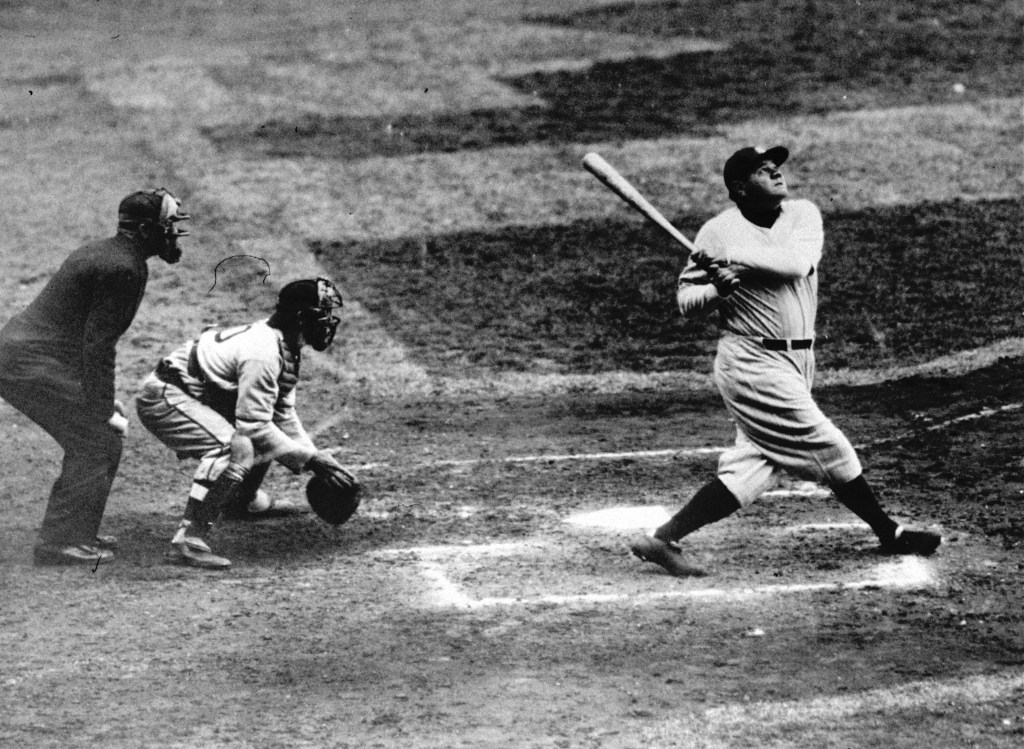 Babe Ruth won four World Series with the Yankees.