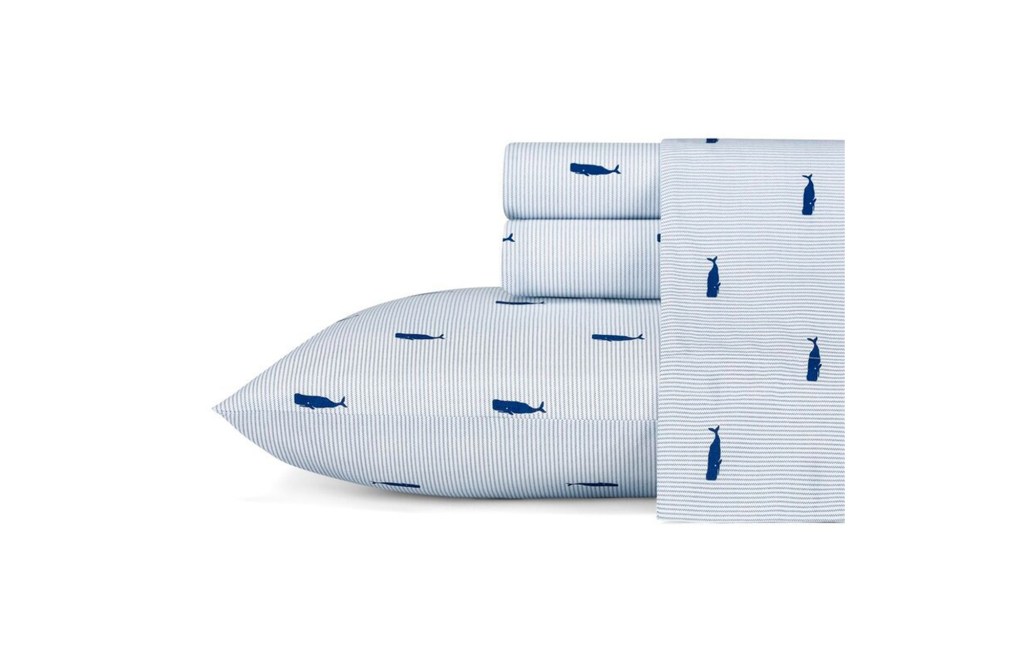 Nautica Printed Cotton Percale Sheet Sets