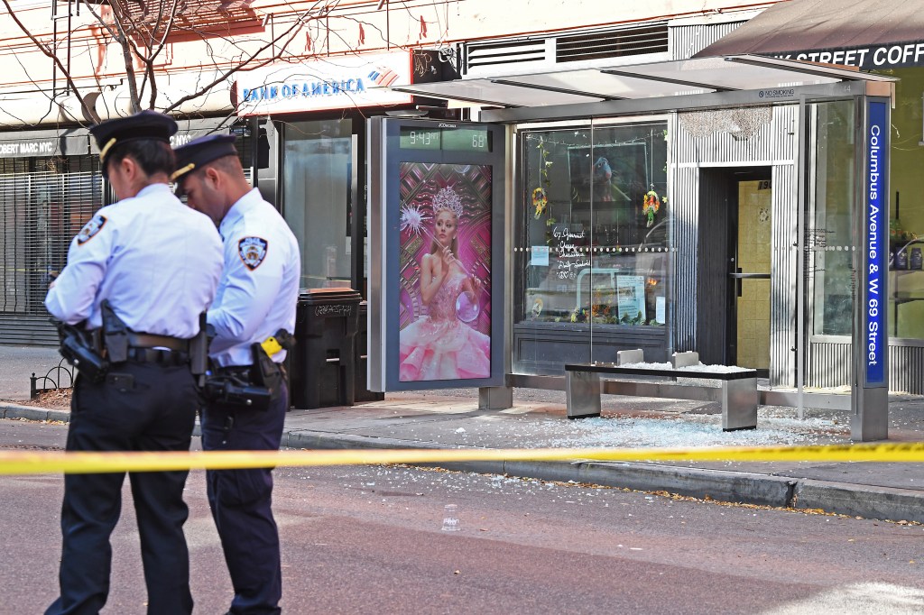 The NYPD respond to a shooting at Columbus Ave and W 69th, then track the suspect into the subway station at 72 st and Central Park West, the shooter remains at large. 