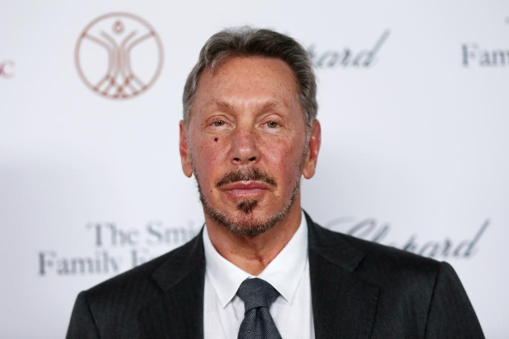 Larry Ellison at Rebels With A Cause Gala on Oct. 24, 2019.