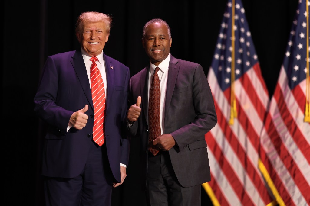 Ben Carson and Donald Trump