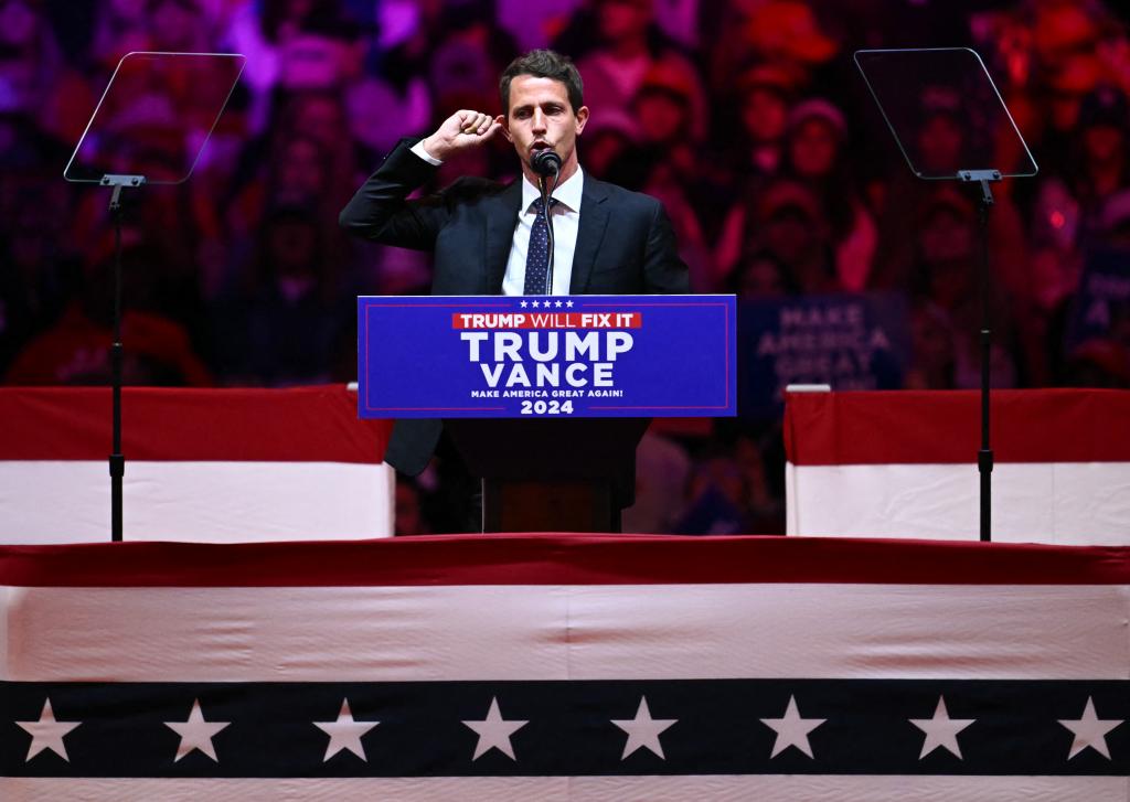 Tony Hinchcliffe will not apologize for his "garbage" joke at Trump's MSG rally before the election.