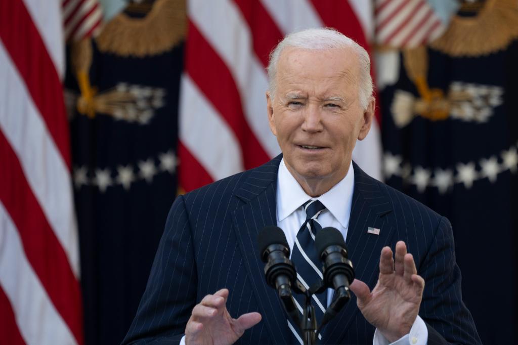 Biden ended his re-election bid in July and announced his endorsement of Vice President Kamala Harris.