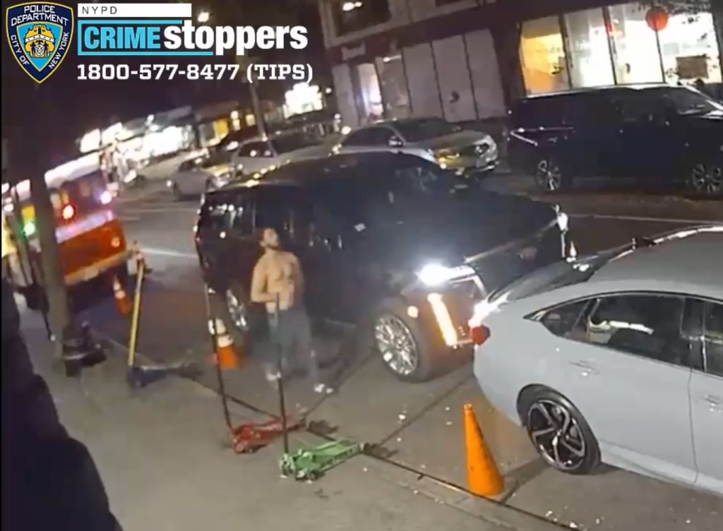 The NYPD is seeking the public's help in identifying the alleged perp. 