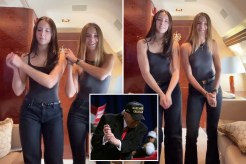 Trump’s granddaughter Kai does his iconic ‘YMCA’ dance aboard private jet