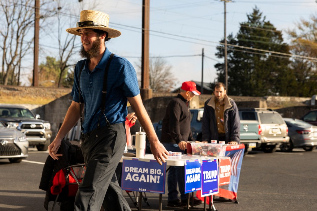 Amish man with beard