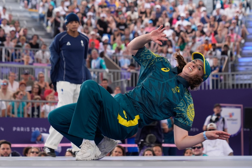 Raygun performs during the 2024 Olympics in Paris.