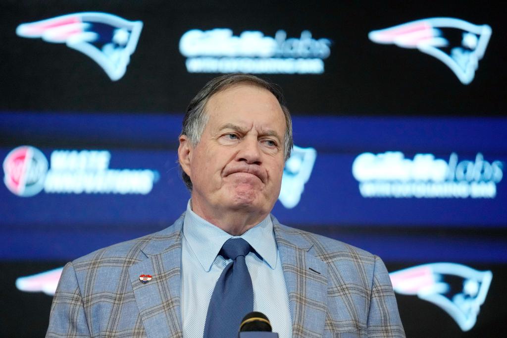 Bill Belichick wasn't keen on talking about his coaching future. 