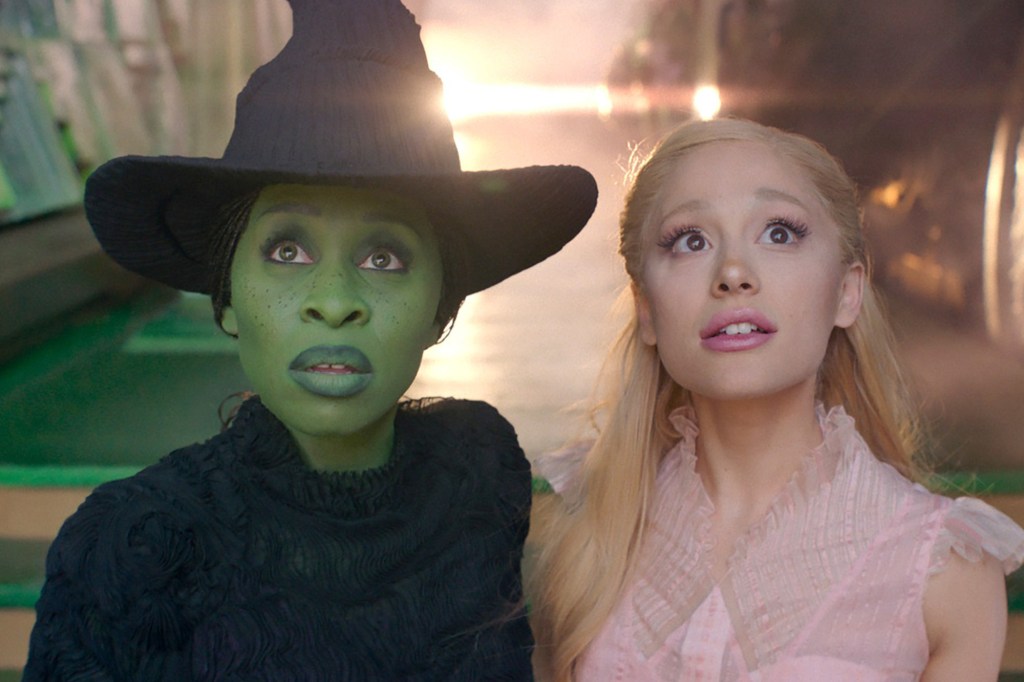 Cynthia Erivo and Ariana Grande in Wicked