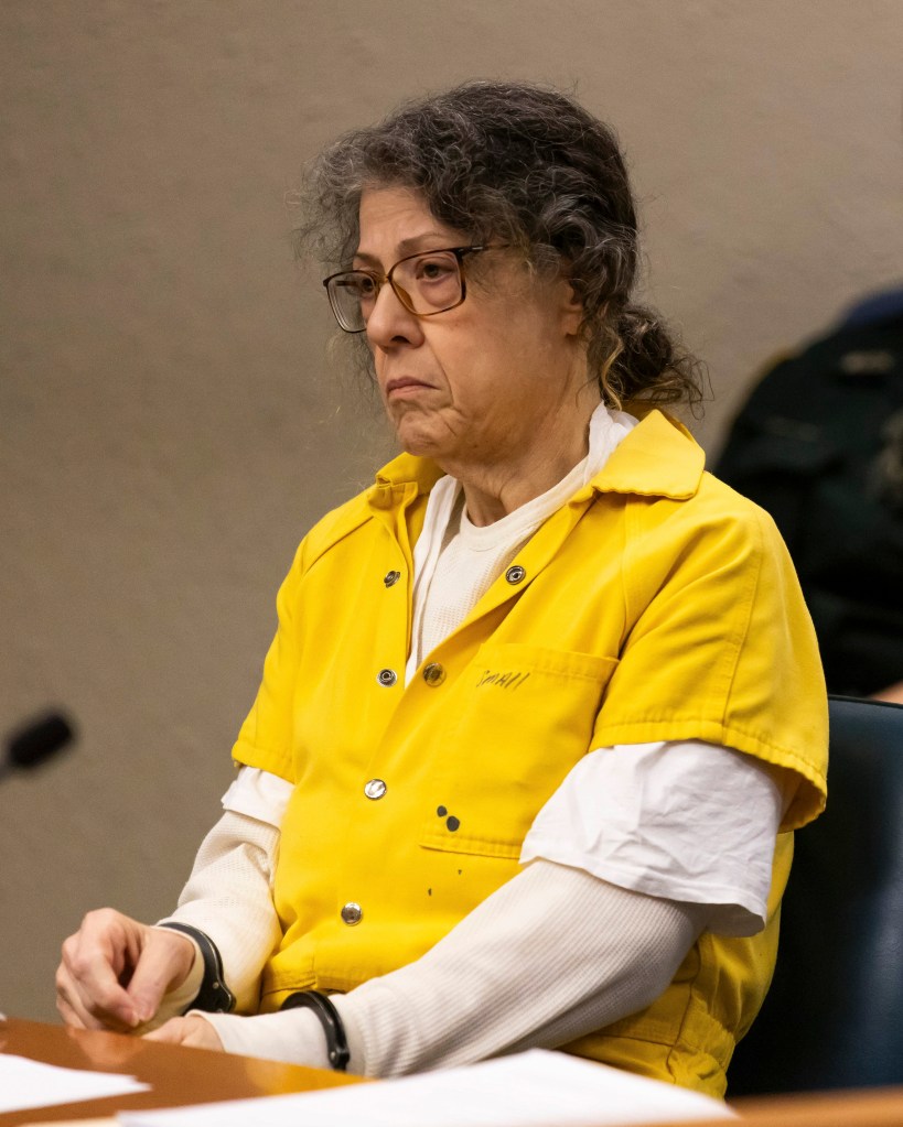 Defendant Susan Lorincz, listens to proceedings during her sentencing hearing Monday, Nov. 25, 2024, in Ocala, Fla.