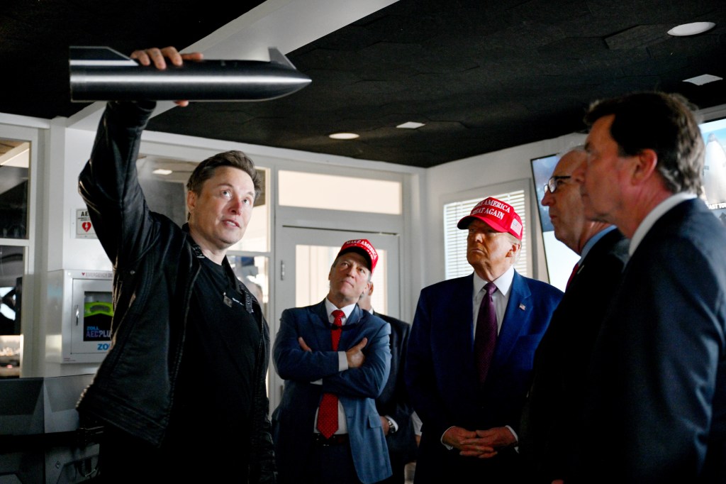 Elon Musk and Donald Trump