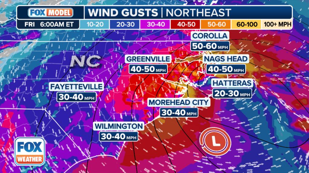 Fox Weather graphic