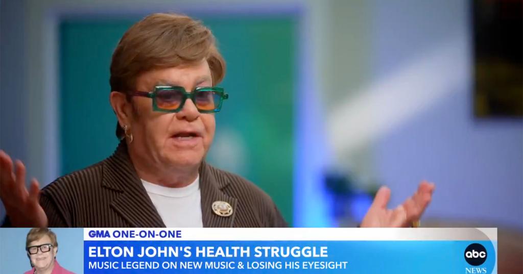 Elton John on "Good Morning America"