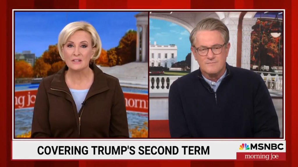 MSNBC "Morning Joe" co-hosts Joe Scarborough and Mika Brzezinski last week said they met Trump at Mar-a-Lago.