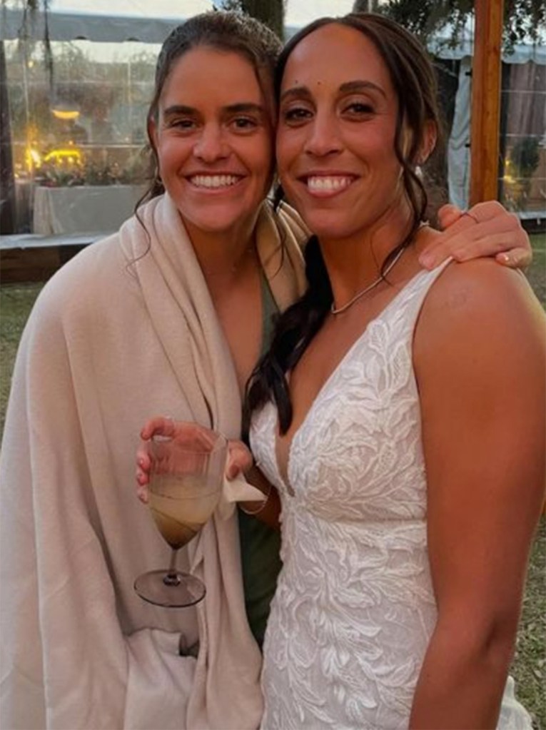 Olympian and tennis pro Jennifer Brady attended Madison Keys' wedding.