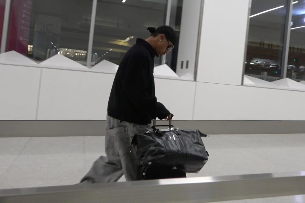 Franciso Lindor at LAX.