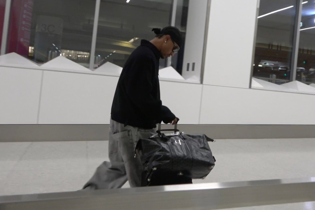 Franciso Lindor at LAX.