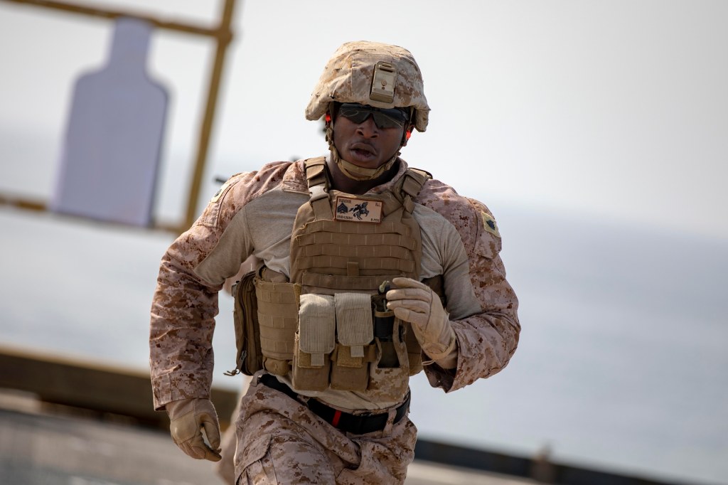 U.S. Marine Sgt. Nathaniel Dunchie