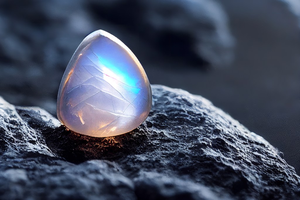 Shiny moonstone