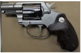 A Colt Cobra 38SPL revolver gun that Hunter Biden purchased from a gun store