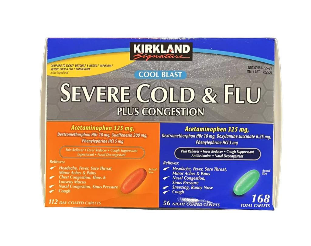 Costco Cold & Flu medication