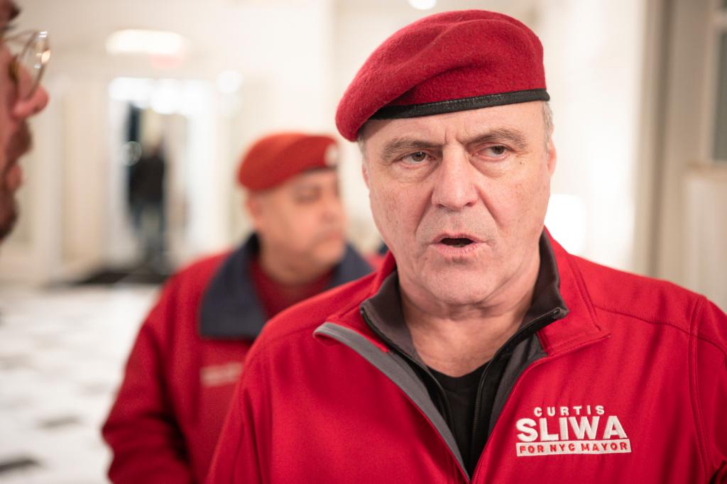 Guardian Angels founder Curtis Sliwa.