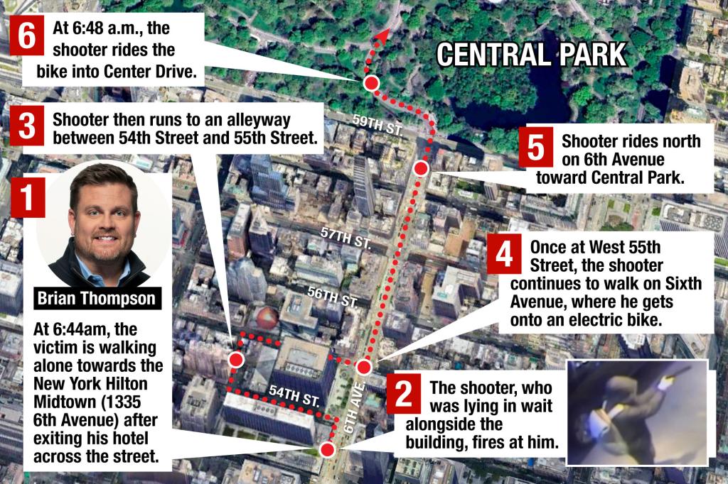 The suspect was last seen entering Central Park, according to officials.