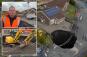 Massive sinkhole swallows road in Wales displacing residents ahead of Christmas