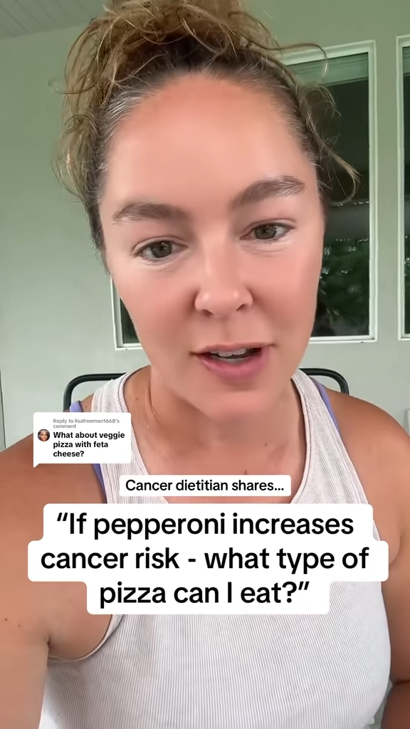 Nichole Andrews, a Washington-based oncology dietitian and author, is revealing five ideas for "tasty, wholesome" pizzas to sub for pepperoni pies.