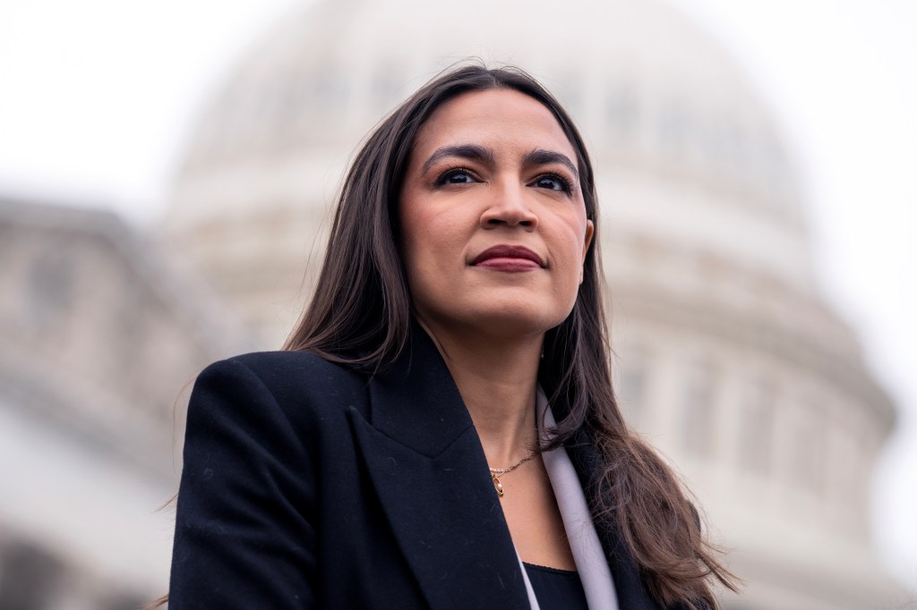 Alexandria Ocasio-Cortez on Capitol Hill