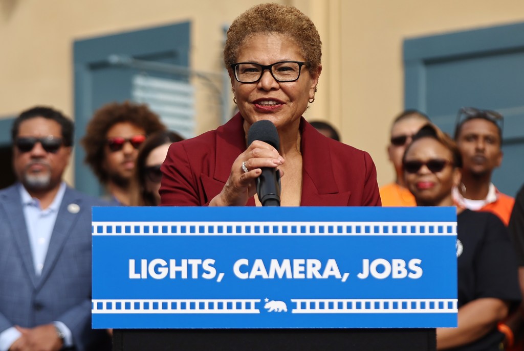 LA Mayor Karen Bass cut $17.6 million in funding to the fire department.