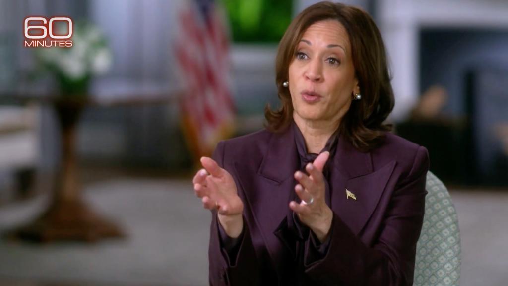 kamala harris on 60 minutes