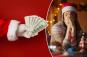 I'm using my kids' Christmas money to pay my expenses -- times are tough