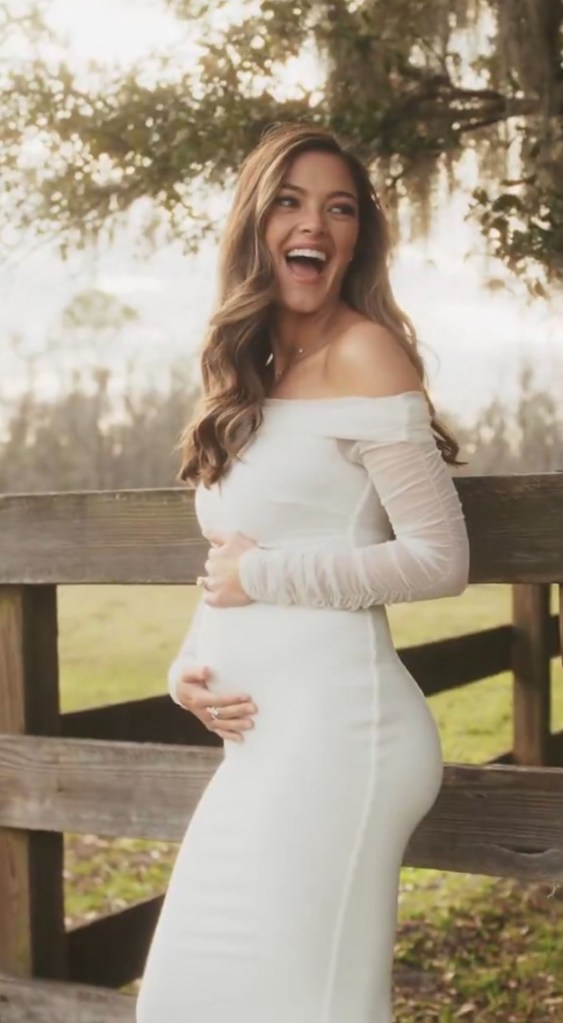 Demi-Leigh told People she is 16 weeks along.