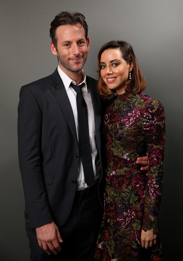 Jeff Baena and Aubrey Plaza.