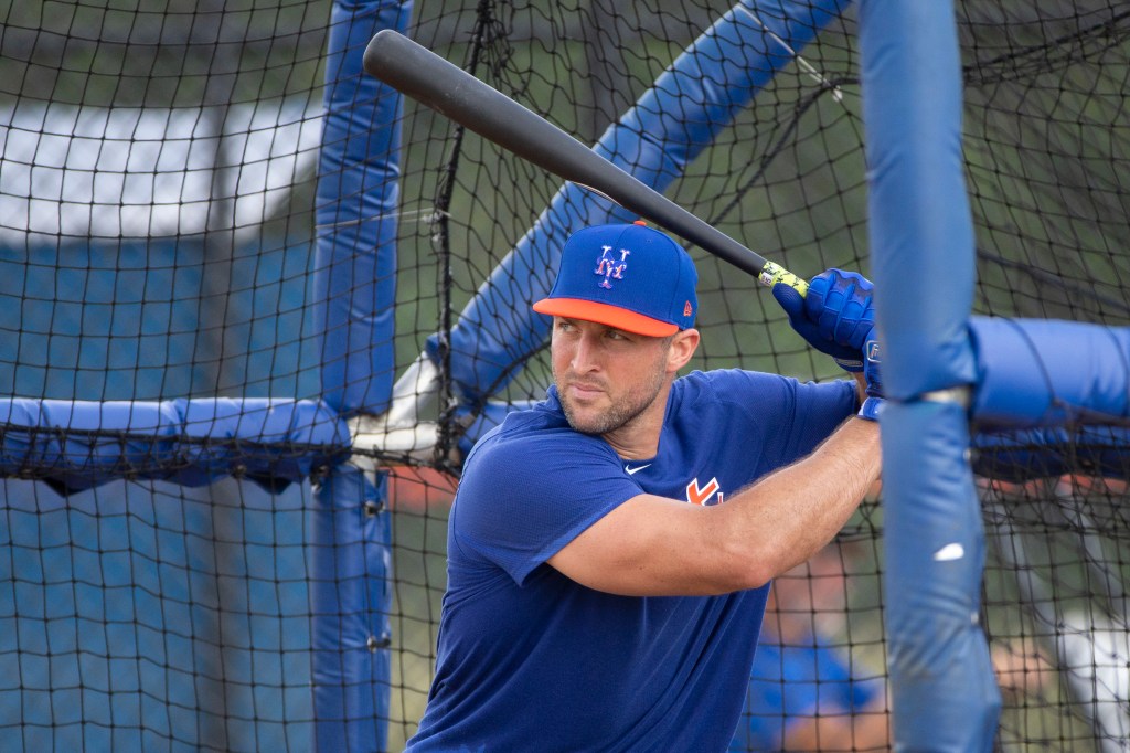 Tim Tebow pivoted to baseball during his career as a professional athlete.