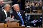 Trump, Obama have friendly, animated convo at former president Carter's funeral, where he's eulogized as 'the first Millennial' 