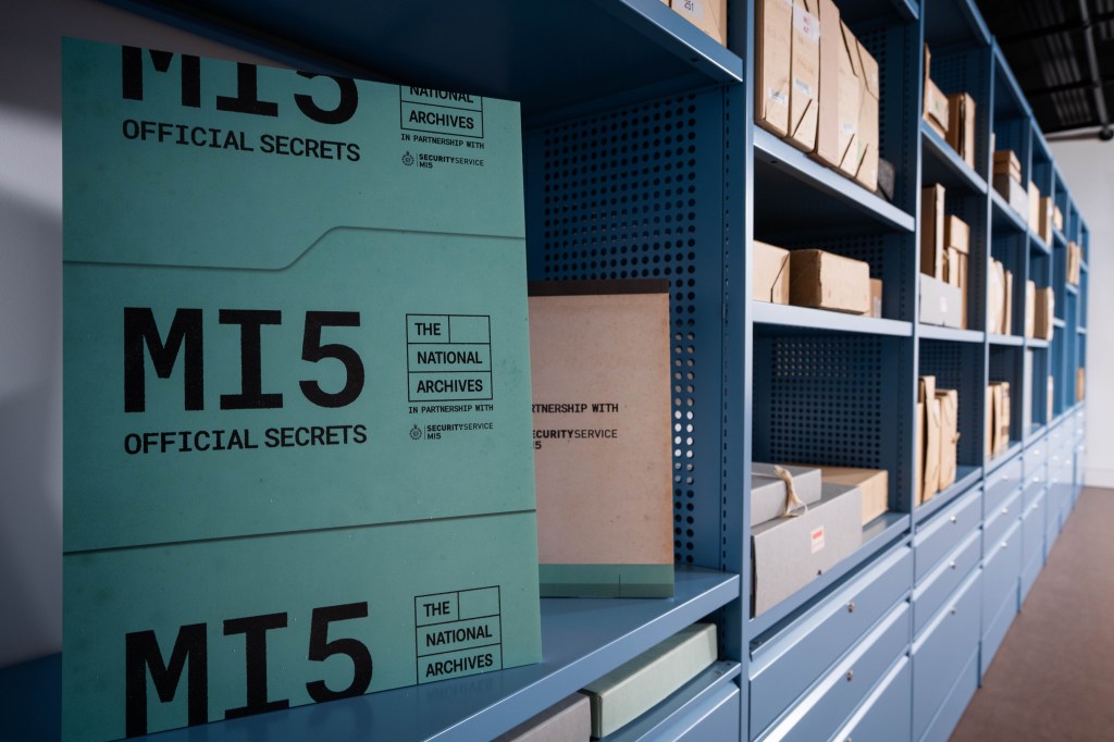 MI5 files at the National Archives exhibition