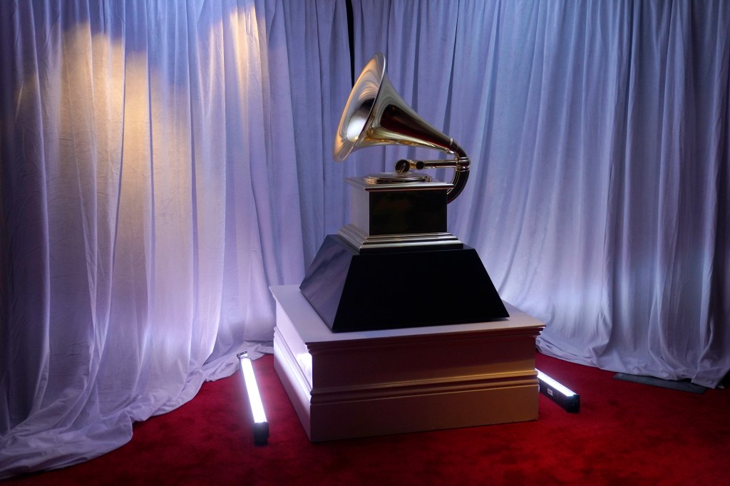 Grammy statue in 2023