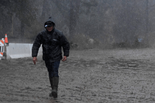 Floods and mudslides hit fire-devastated LA County